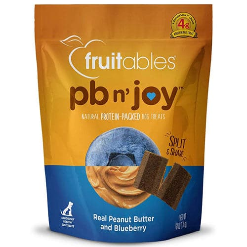 فروت أبلز مكافات كلاب بنكهة التوت وزبدة الفول السوداني 170غ