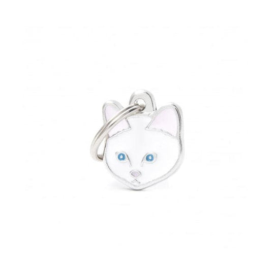 ماي فاميلي قلادة شعر ابيض  أوروبي قصير