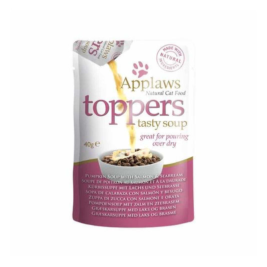 أبلاوز أظرف حساء اليقطين بقطع سمك السلمون والابراميس 3×40غ