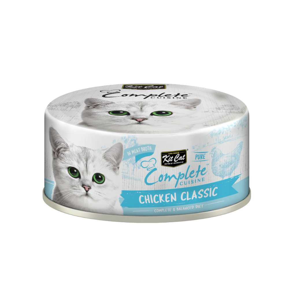 كت كات وجبة كاملة بالدجاج المرق 70غ