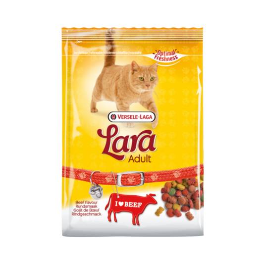 فيرسيل لاقا لارا ادولت طعام جاف للقطط باللحم البقري 2كغ
