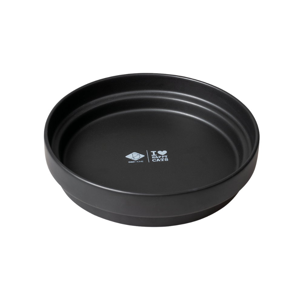 أي لوف هابي كاتس وعاء شرب اسود