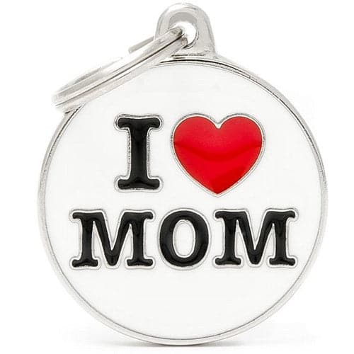 قلادة I Love Mom حجم كبير